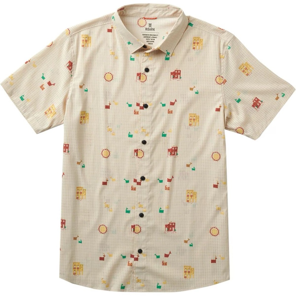 Roark Bless Up Short-Sleeve Shirt *print of shirt different than cover photo*